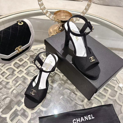 Chanel 2026 Platform Sandals Lambskin 834307