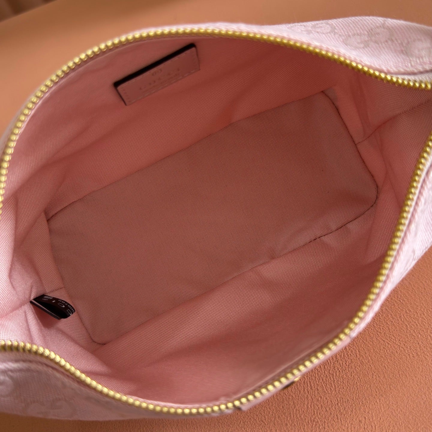 Gucci 2026 Vanity GG-Canvas Mini Top Handle Bag Pink Canvas Leather 280779
