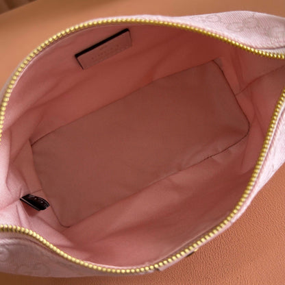 Gucci 2026 Vanity GG-Canvas Mini Top Handle Bag Pink Canvas Leather 280779