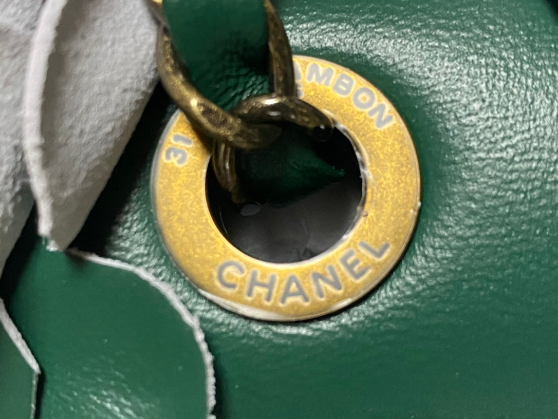 Chanel 2026 Camellia Flap Bag 25cm Lambskin 372255