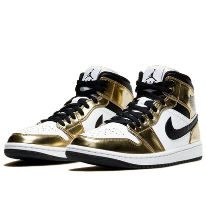 Jordan 1 Mid Metallic Gold Sneakers - Prime Pick | Hype Sneaker