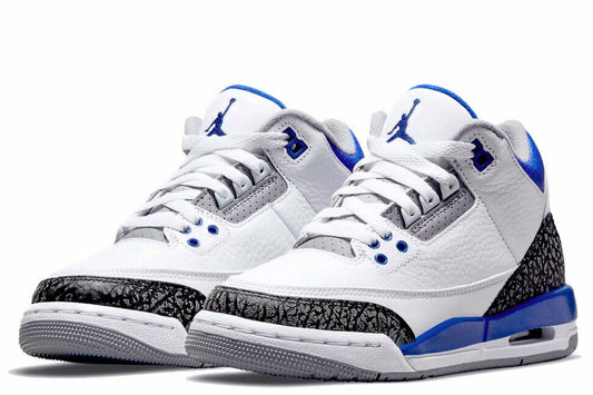 Jordan 3 Retro Racer Blue Sneakers - Head-Turner | Collector's Pick