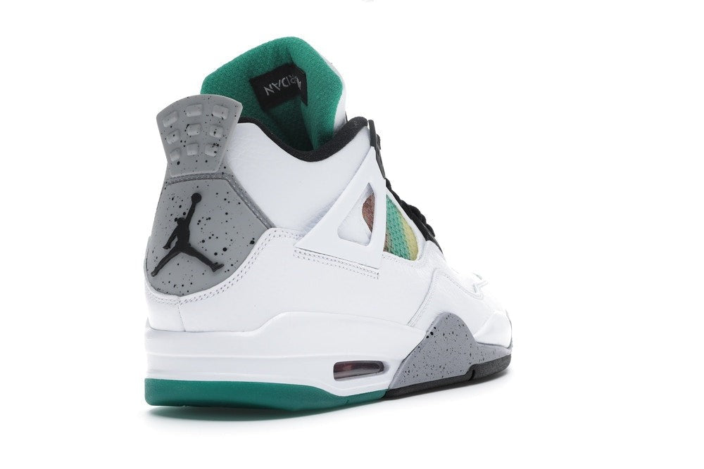 Jordan 4 Retro Lucid Green Rasta Sneakers - All-Day Comfort
