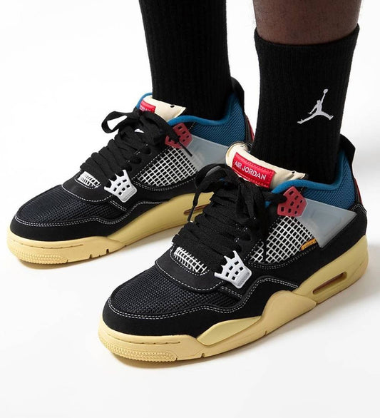 Jordan 4 Retro Union Off Noir Sneakers - Modern Classic