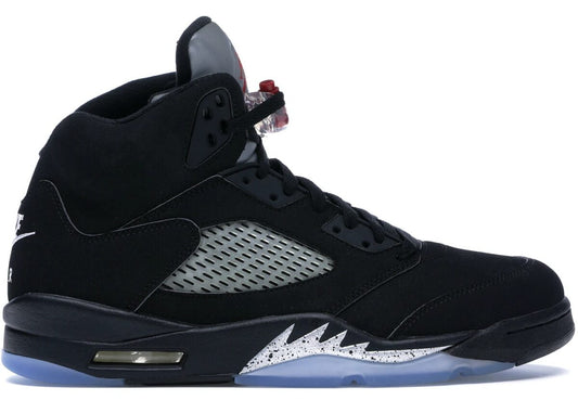 Jordan 5 Retro Black Metallic Sneakers - Collaboration Release