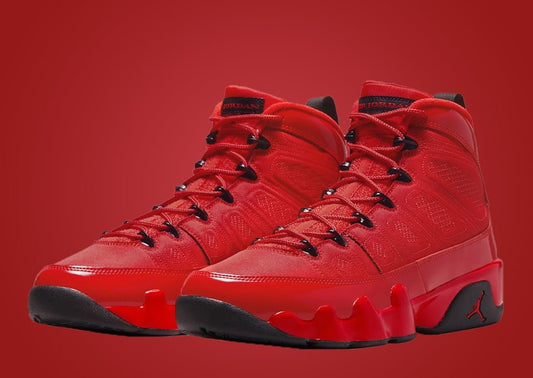 Jordan 9 Retro Chile Red Sneakers - Basketball Legend | Silhouette King