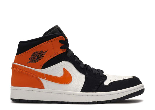 Air Jordan 1 Mid ¡®Shattered Backboard¡¯ Revered Footwear Sneakers - Cushione...