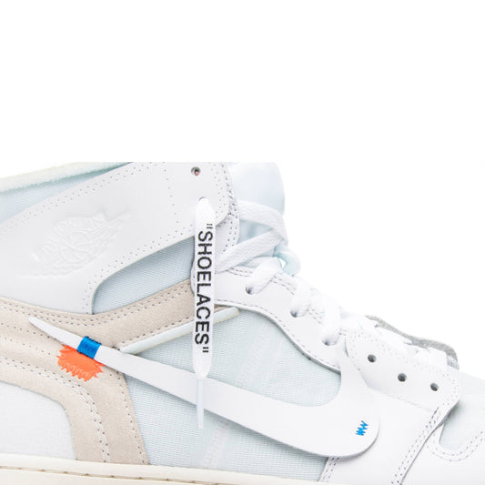 Off-White x Air Jordan 1 Retro High OG White 2018 AQ0818-100 Sneakers - Prime...