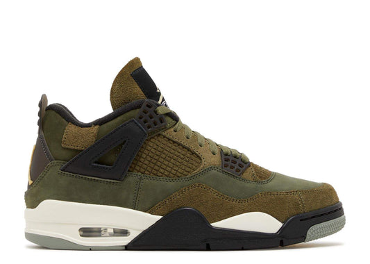 Air Jordan 4 Retro SE Craft Olive Unfading Sneaker Sneakers - Vintage Inspired