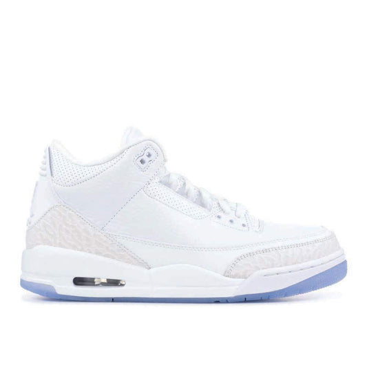 Air Jordan 3 Retro ‘Triple White’ Unfading Sneaker Sneakers - Retro Runner